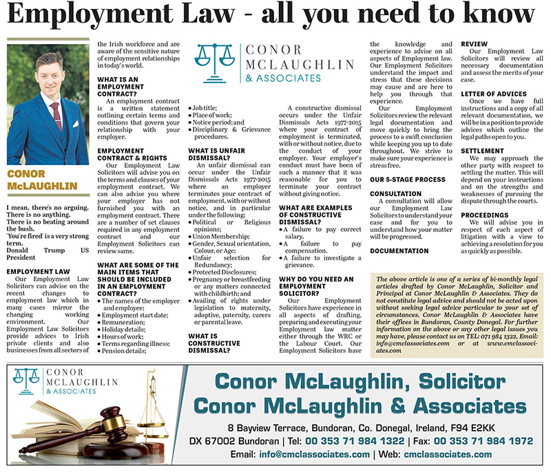 Employment law Jan 2021